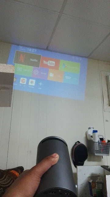 Projector for ceiling