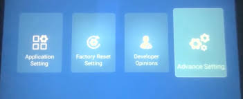 HY300 Projector Brightness Settings