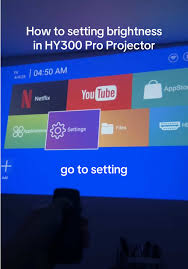 Best Settings for HY300 Projector