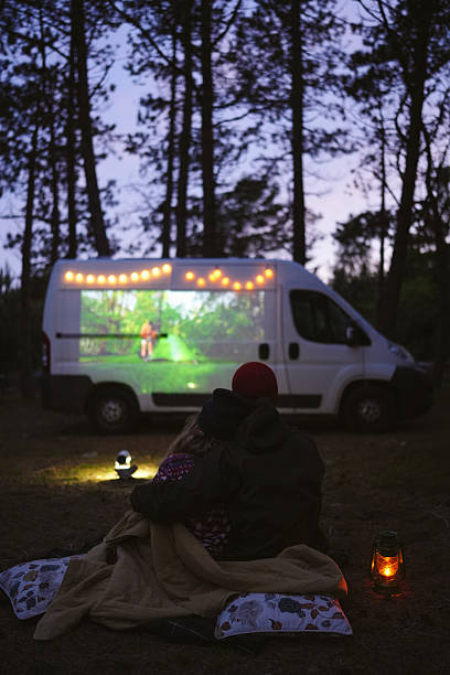 Projector for Caravan