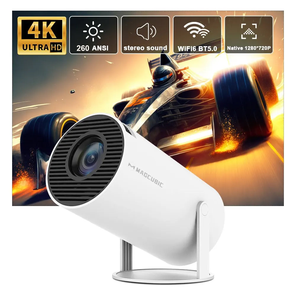 Projector with Bluetooth and wifi